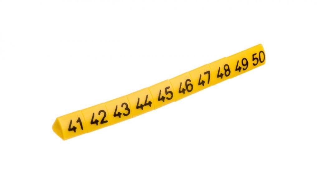 Wire Marker Oz-1/41-50 Yellow E04Zp-01020201500 /100 Pcs/