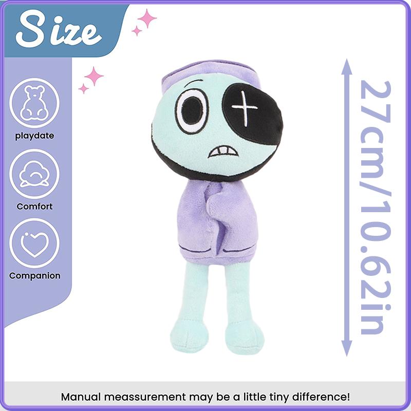 

Плюшевая игрушка Dandy s World Star Time Astro Starry Night Astro Cute Dandy World Scrap Набивная игрушка Ужасы Игра Губ Пеббл Плюшевая игрушка Декор Игрушки 27cm фиолетовый