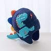 Little dinosaur cartoon ear protection hat boy baby knitted hat autumn and winter new children's wool warm hat girl windproof hat