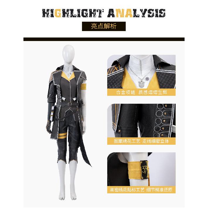 Game Clair Obscur: Expedition 33 Lyu Nie Cosplay Costume Uniform Halloween Carnival Party Christmas Play Role Clothes Clothing