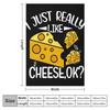 I Just Really Like Cheese OK Funny Cheese Lover Quotes Gift Throw Blanket Quilt Blanket Furry Blankets