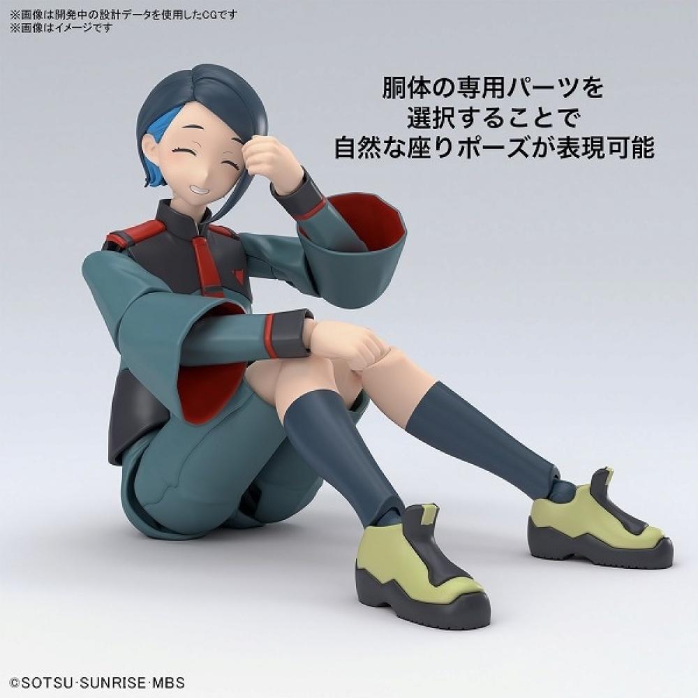 Bandai Spirits Figure Rise Standard Mobile Suit Gundam Mercury Witch Nika Nanaura [character Plastic Model]