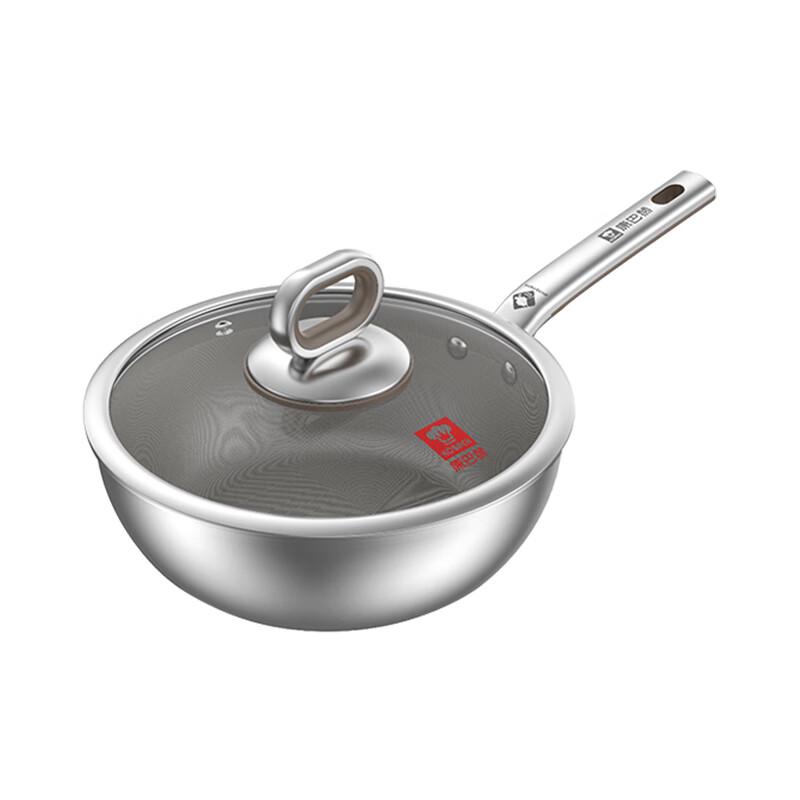 Kambach 24cm 316L Stainless Steel Wok with True Titanium Technology