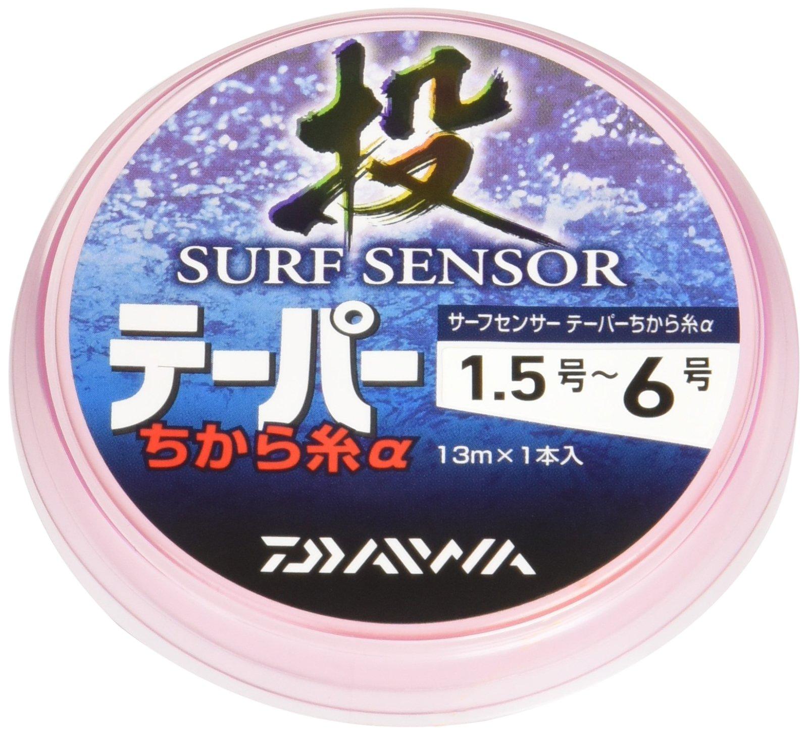 Daiwa Surf Sensor Tapered Power Line Orange , 1.5-6, 13m, оранжевый