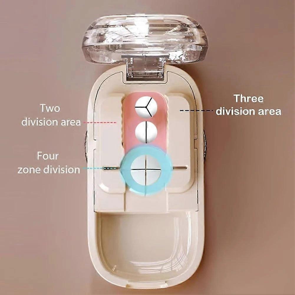 Portable Pill Cutter, Professional E-Chu Pill Cutter for Small or Large Pills