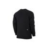 Nike Logo Print Casual Crew Neck Sweatshirt Men Tops Black AQ9564-010