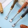 Leather Shallow Slot Edging Device Trimmer Leather Edges 4/5/7mm Creaser Leather Working Tool Leather Edger Creaser