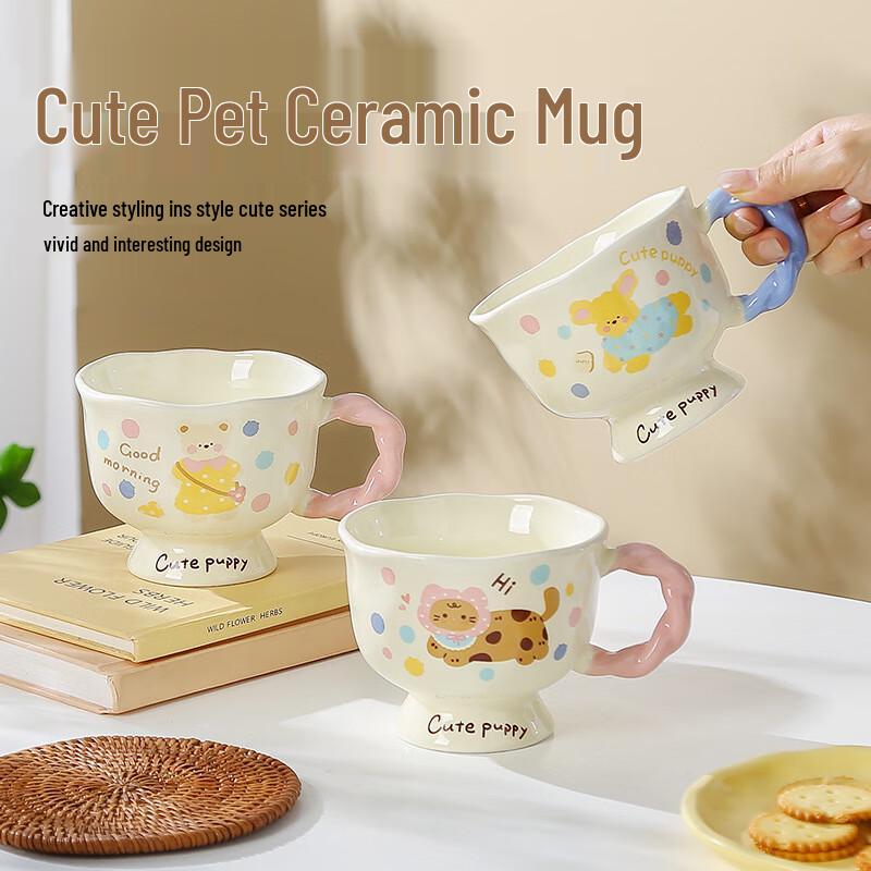 Hand-Pinched Ceramic Coffee Mug Gift Set