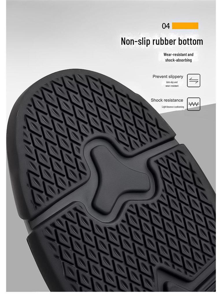 Men's 2024 Winter Leather High-Top Sneakers with Soft Sole and Plush Lining