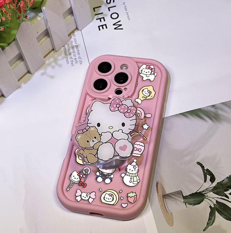 Sanrio KT 15PM Airbag Bracket Phone Case for Apple 11