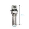 Practical Stainless Steel Boat Fuel Tank Vent Flush Mount Through Hull Gas Fuel Tank Vent Boat Yacht Marine Straight Air Vent