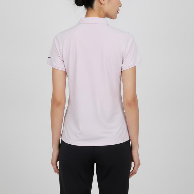 Nike Solid Color Simple Comfortable Pullover Polo Shirt Women tops FQ1575-583