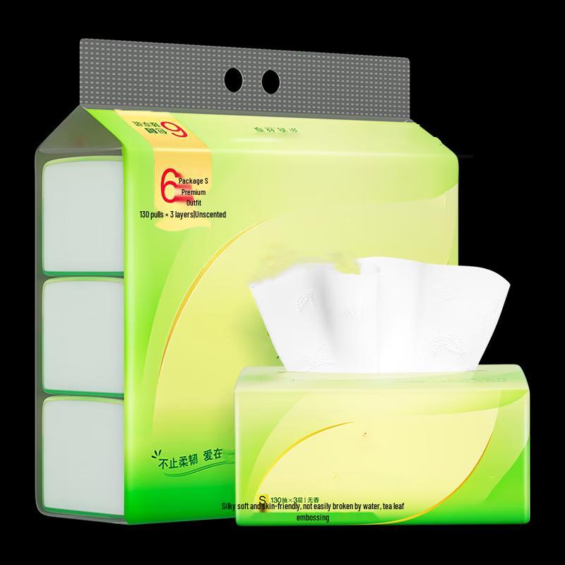 Luse 3-Ply Soft Facial Tissues