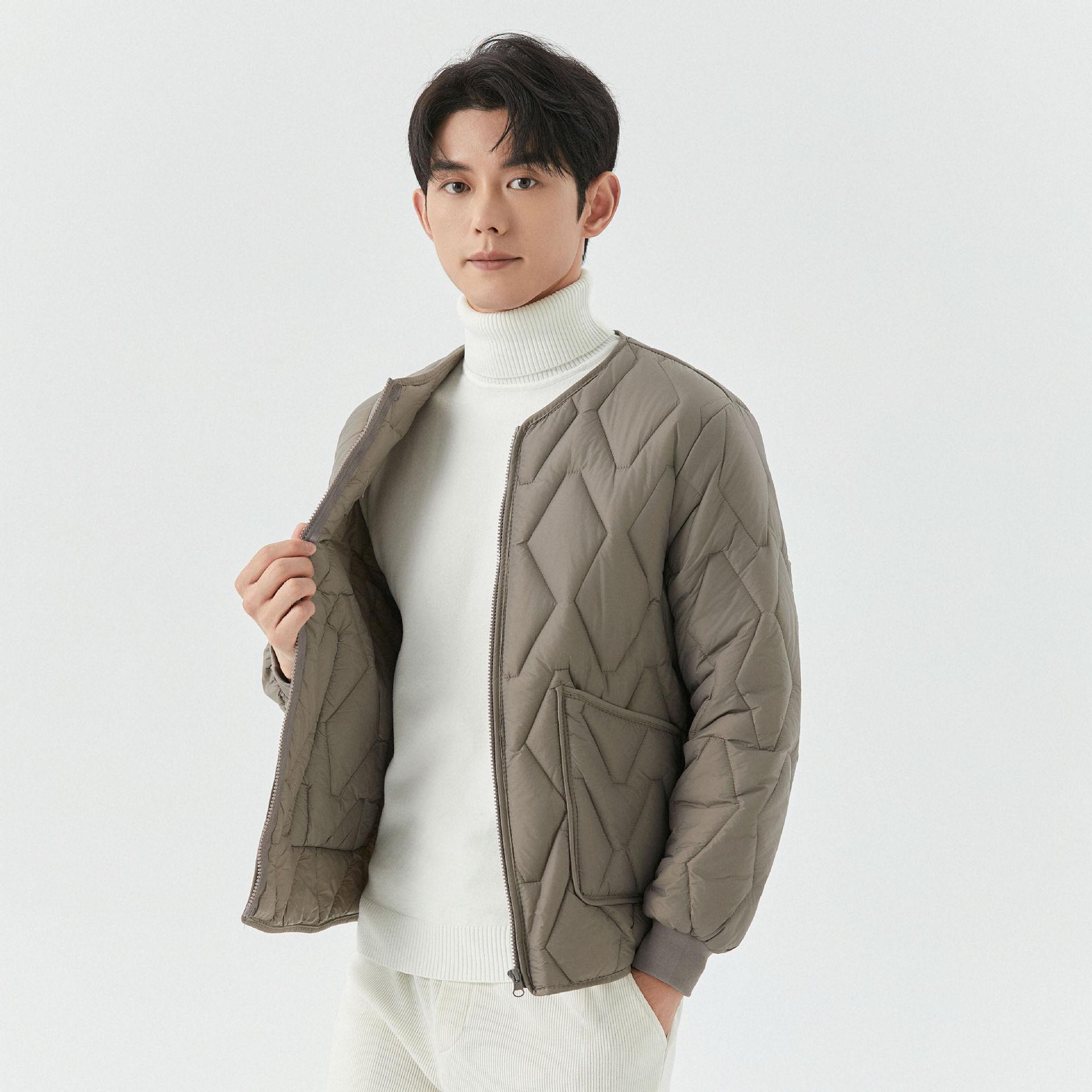 

Зимняя утолщенная и подбитая теплая куртка Fat Plus с длинными рукавами, удобная, стильная, сохраняющая тепло, хлопковая рубашка со свободным воротником-молнией и нитками 2535 4XL