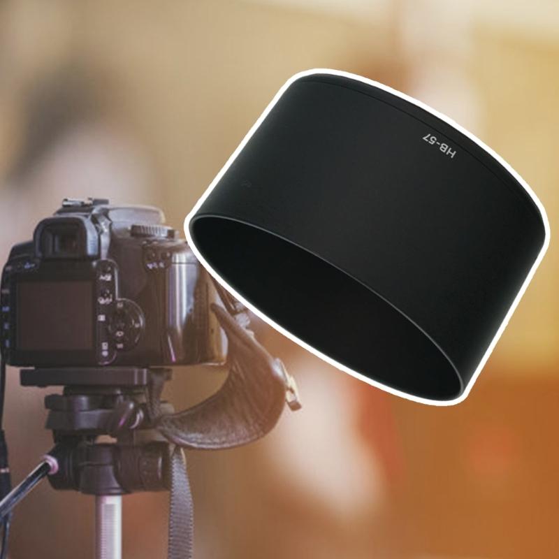 HB57 Black Lens Hood for 55-300mm 55-300 F4.5 5.6G HB57 Lens Shade Enhances Photography Lens Guard