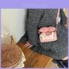 Princess Style Girl Bucket Bag With Bow And Dog Decoration For Kindergarten Daily Use