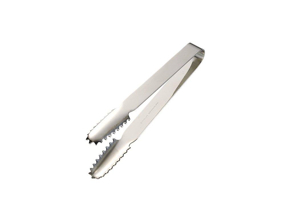 PEARL METAL Easy Wash Stainless Steel Ice Tongs in [Made Japan] C-8681