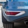 Car Front Rear Fog Lamp Light Frame Stickers Cover Trim For VW Volkswagen Touran 2016 -  ABS Chrome Accessories Exterior Kit