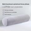 Cylindrical Memory Foam Roll Pillow Pain Relief Sofa Cushion Multifunction Velour Pillow  Home