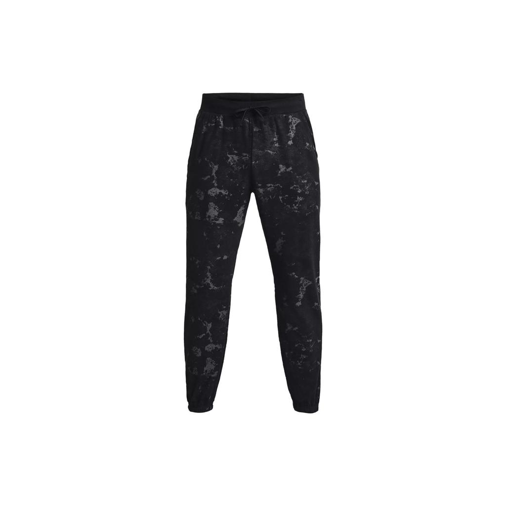 Under Armour Journey Pantaloni da Allenamento da Corsa in Cotone Tessuto Uomo Pantaloni Neri 1377179-001