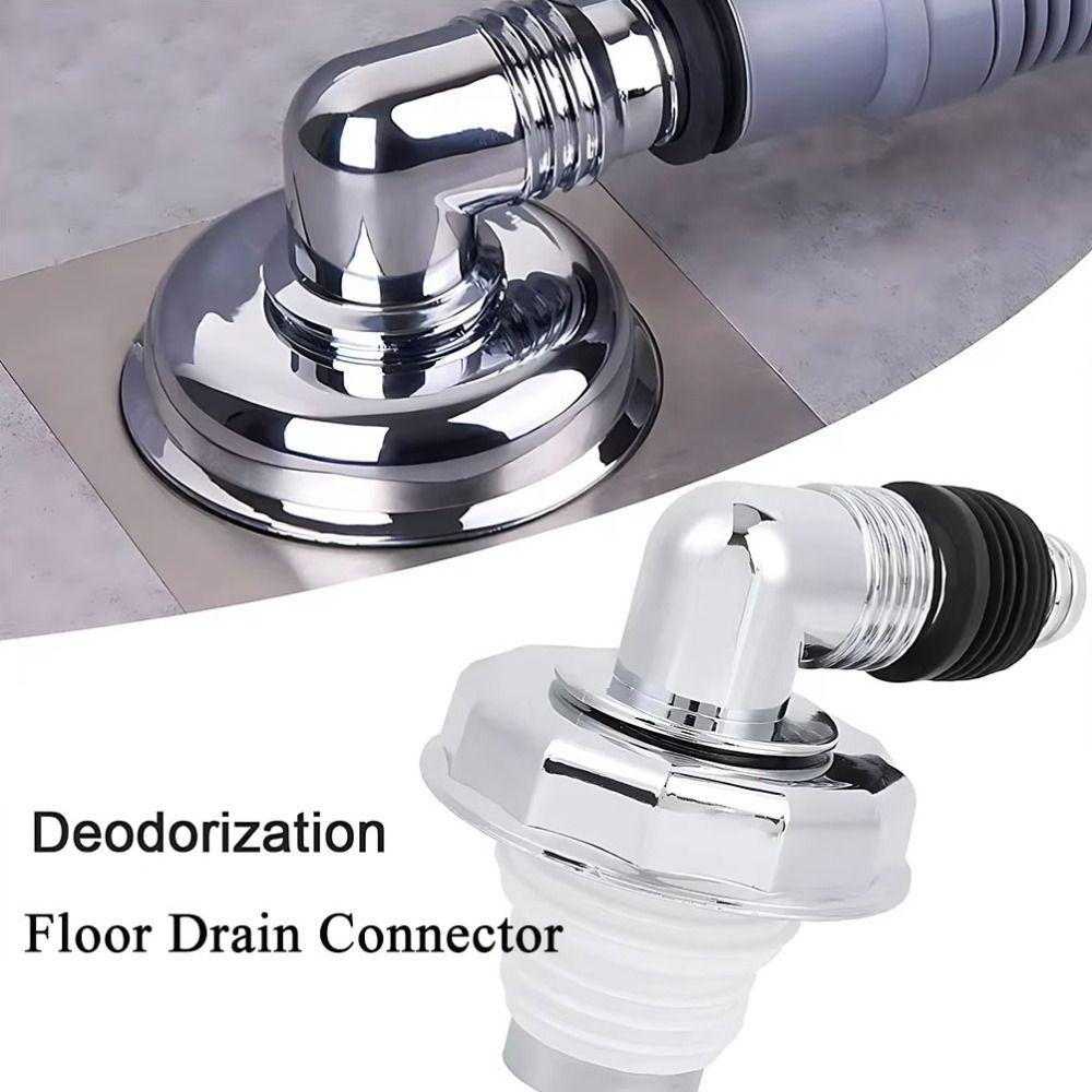 Anti-Overflow Floor Drain Connector Anti-Odor Floor Drain Joint Drain Hose Connector Dishwasher