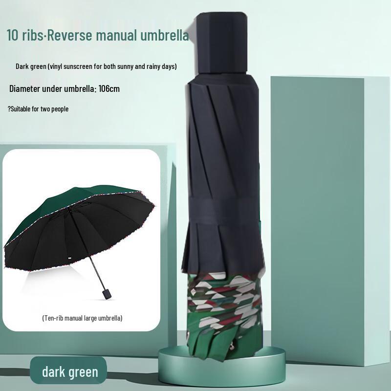 

Oversized Folding UV Protection Sun & Rain Umbrella