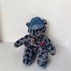 Leopard Plush Adorable Print Backpack For Kids With Sweet Bear Design Perfect School For