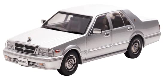 

CARNEL 1/43 Nissan Gloria Brougham VIP (PAY31) 1998 Platinum Silver Metallic Finished Product
