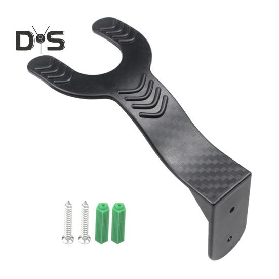 Wall Mount Motorcycle Helmet Holder with Screws Heavy Duty Motorbike Bicycle Sports Baseball Rugby Football Helmet Display Rack Hanger