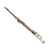 Closed Hole C Flute 16 Keys G Key Offset Design Cupronickel Flute Instrument with Cleaning Cloth Carrying Case