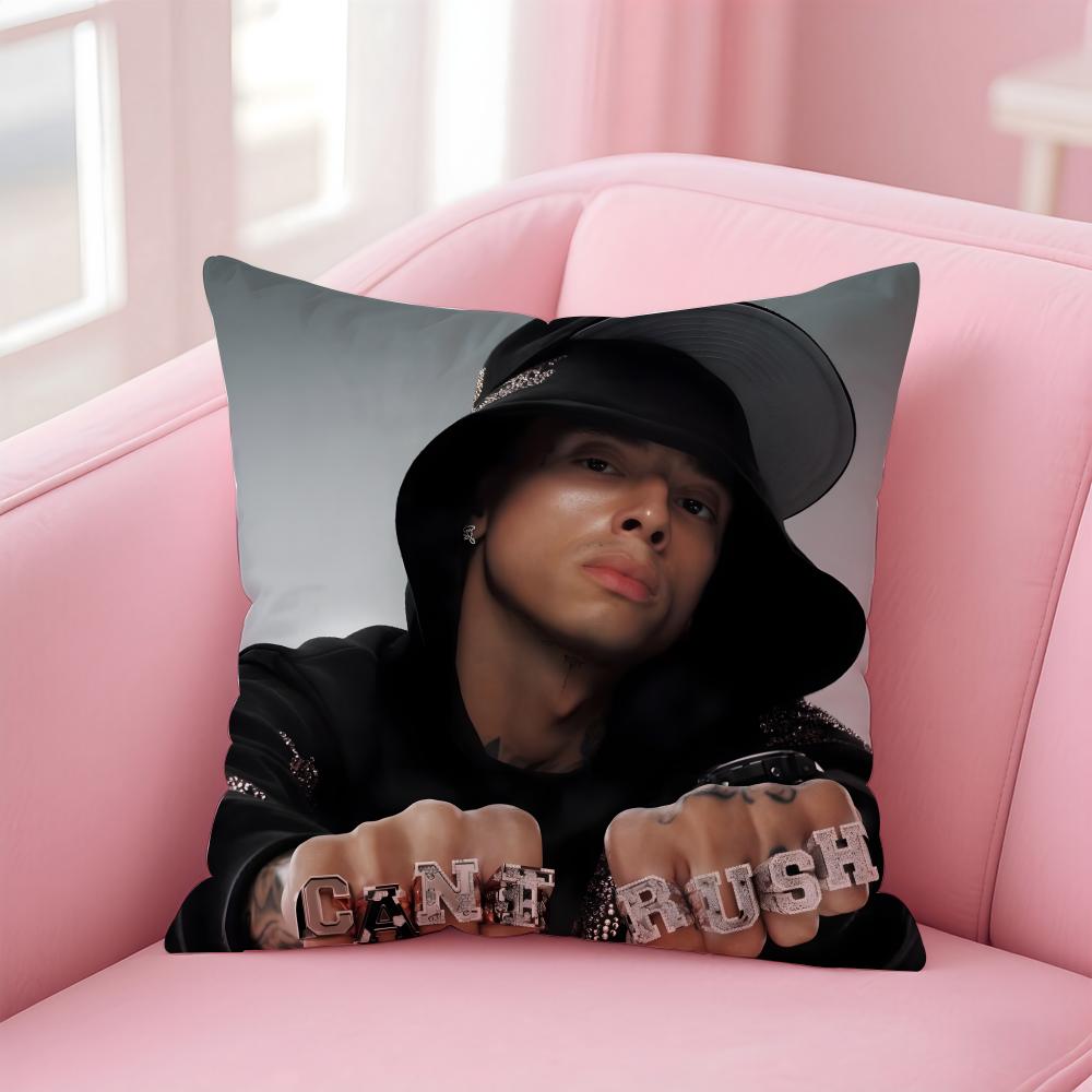 Central C-Cee Singer Cushion Cover Comfortable Reversible Pillow Cover Ideal For Car Sofa Bedroom & Beyond