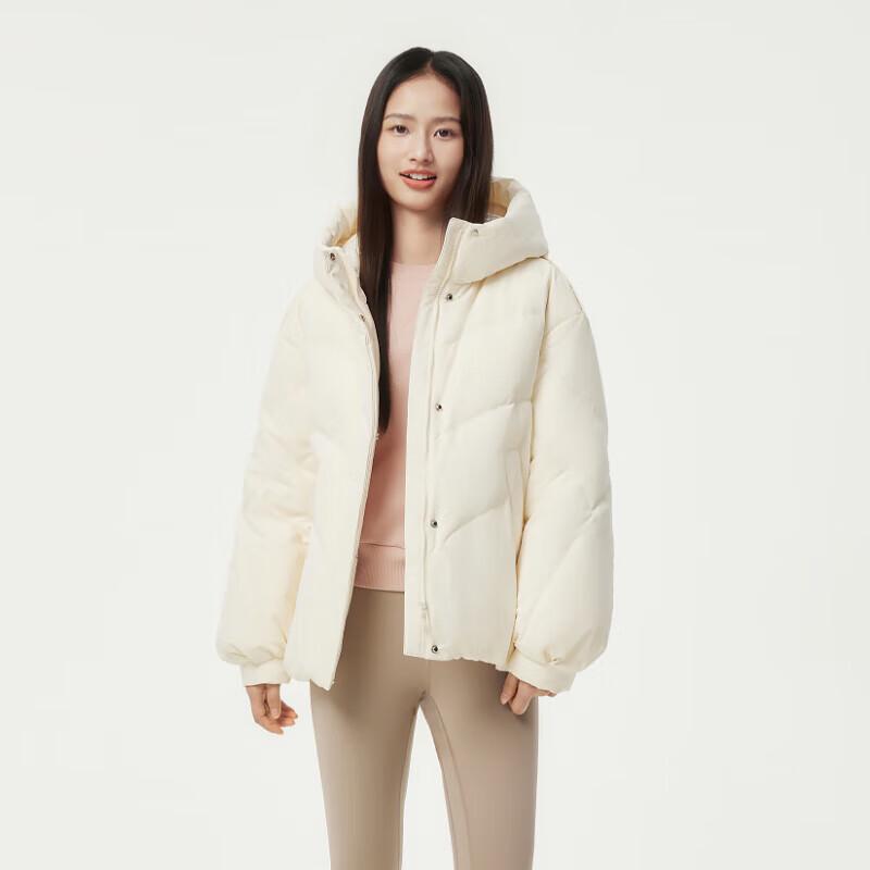 Tanboer Women's Short Hooded 90% Down Jacket TB233382