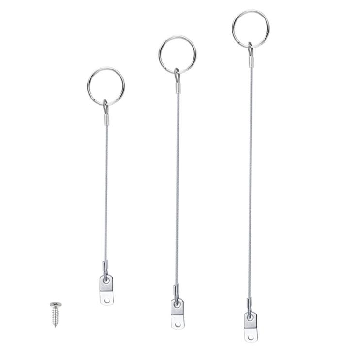 150mm/240mm/300mm Lanyard-Kabel Marine-Beschläge Sicherheits-Fangband Draht Schnellverschlussstift Edelstahl Lanyard Sicherheitsdraht