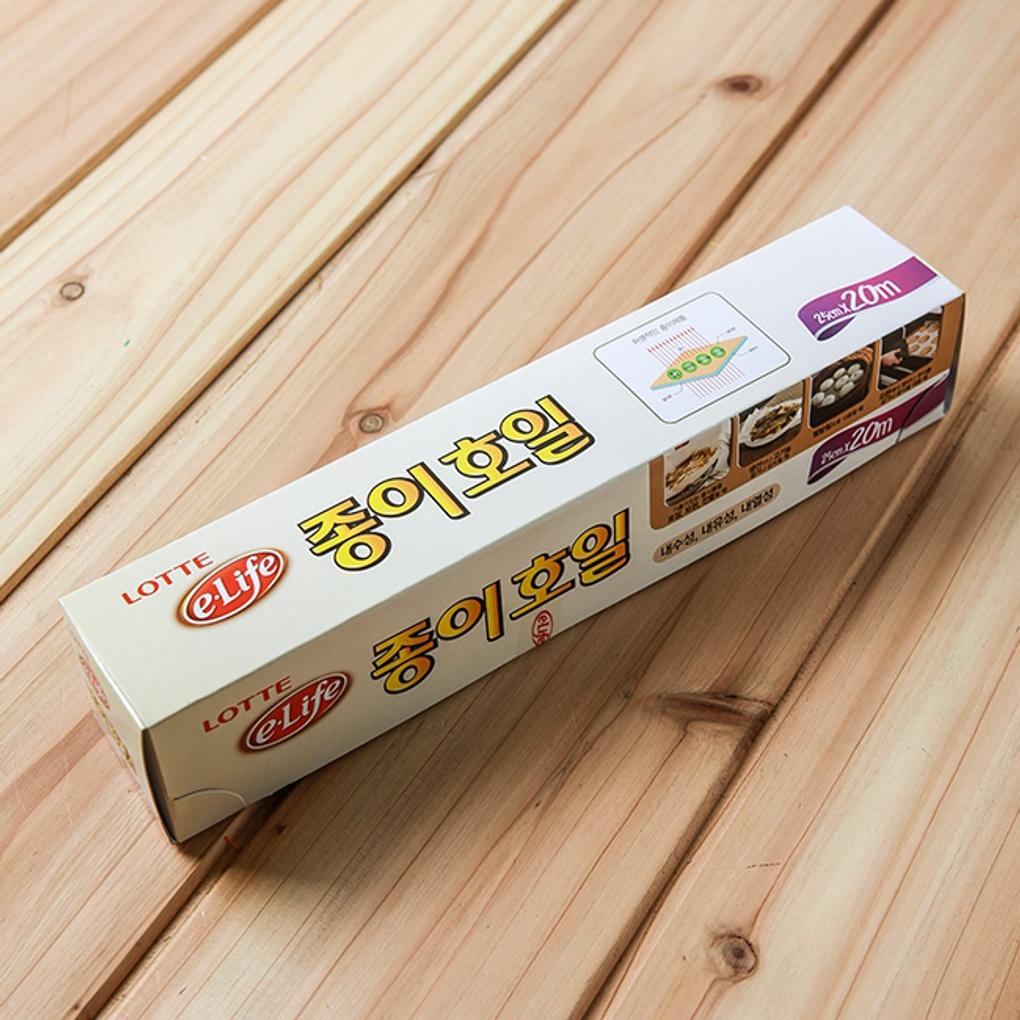 Lotte E-Life Papierfolie (25cmx20M) Alufolie