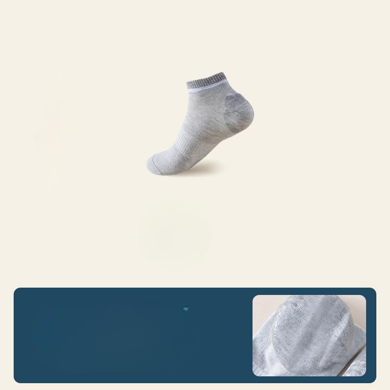 

Носки против трещин для мужчин Весной и летом, силиконовые накладки на пятки с хлопком, предотвращают трещины на ногах и сухость пяток осенью и зимой 1 pair