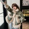 Fur Integrated Imitation Fur Winter New Fur Coat Plush Coat Short Imitation Fox Fur Coat