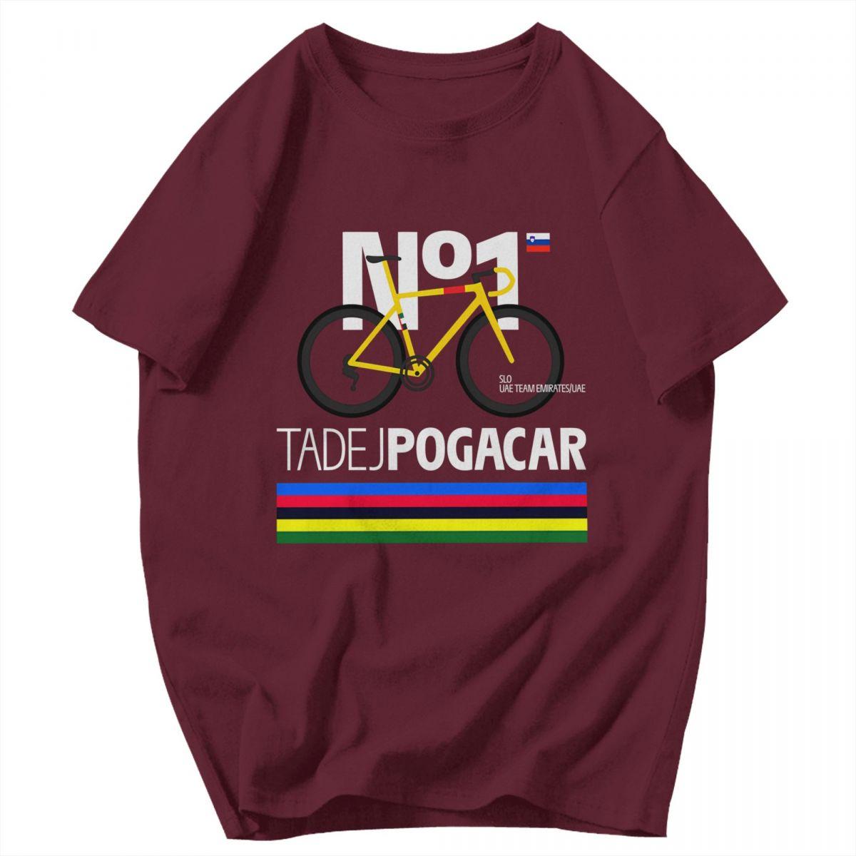 GUOYAN TOP Heren T-shirt Tadej Pogacar Wielrennen Pogi Team Tour De France Pops Y2K Grafische T-shirts Unisex Kleding T-shirts L