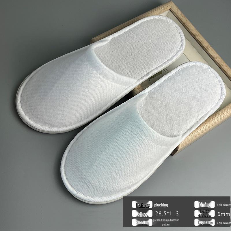 Thickened Non-Slip Disposable Slippers for Hotels and B&Bs