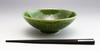 Mino ware Tanzan kiln "Vivid green" bowl, small dish, plate, flat bowl, simmered dish bowl, salad bowl, pot, Oribe 15cm green 143-0014