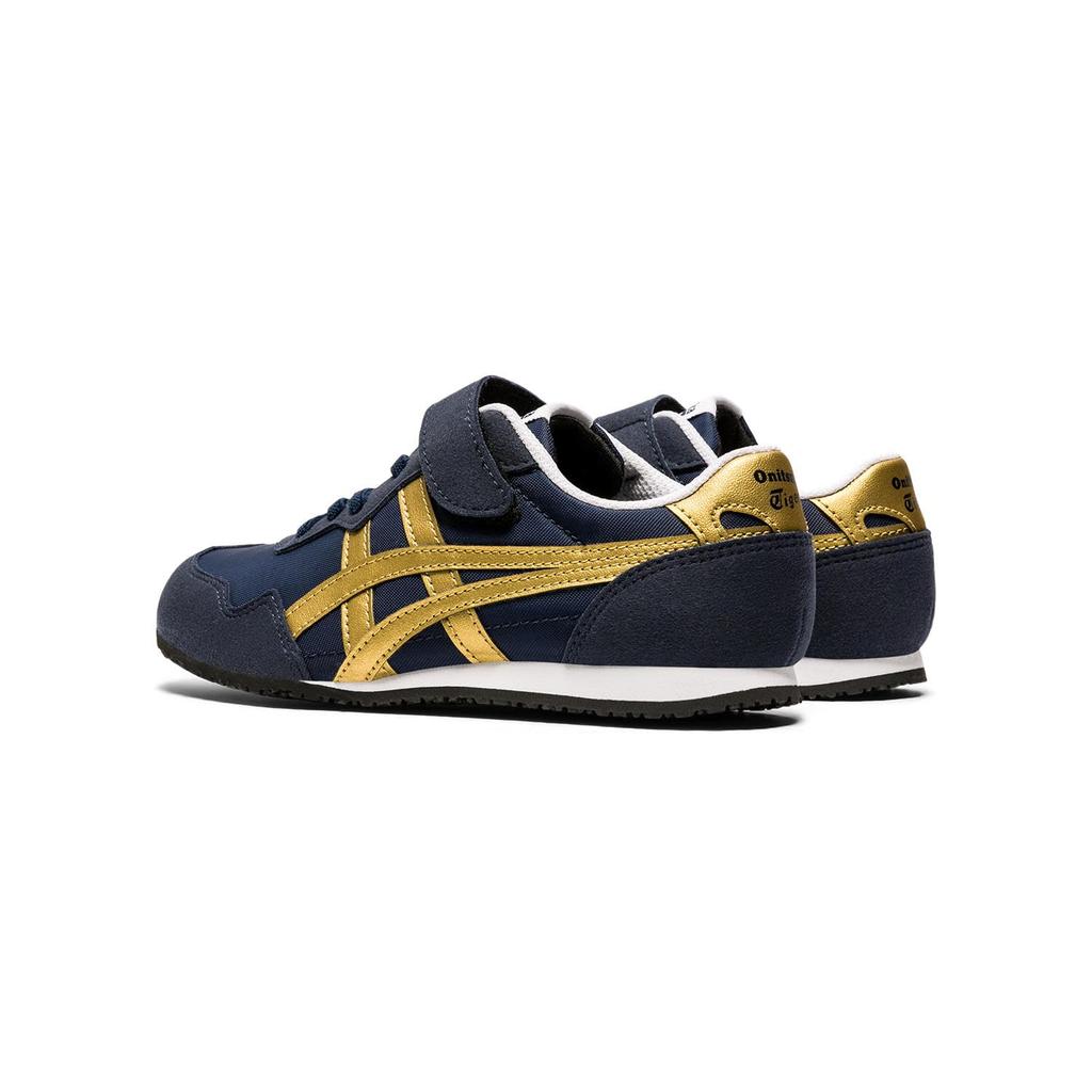 Onitsuka Tiger SERRANO KIDS PS Cm Sneakers, Midnight/Pure Gold, 19.5