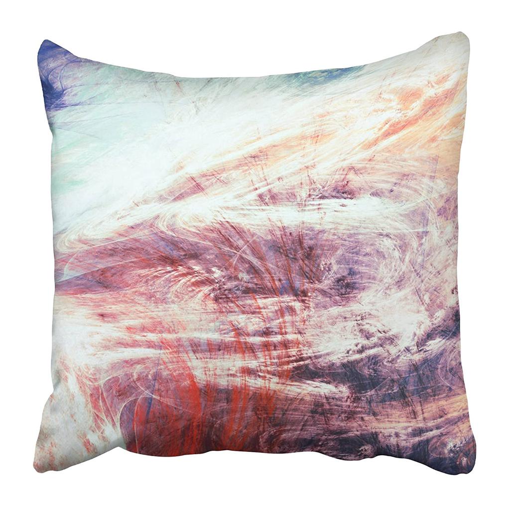 bright red pillow cases