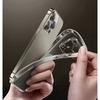 Silicone Clear Phone Case For iPhone 16 17 15 11 12 13 Pro Max 14 7 8 Plus 12 Mini X Xs Xr 16E 17 Air Transparent TPU Soft CoverHD Glass