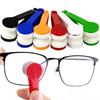 5Pcs Two-side Sun Glasses Cleaning Brush Creative Mini Glasses Cleaner  Eyeglass Wiping Tool