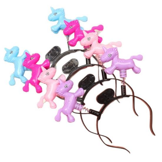 LED Stick Soft Glowing Horse Headband Glow Flashing Light Stick for