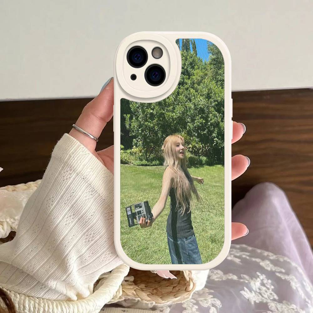 Korean Girl Group Song Yuqi Phone Case For iPhone 16 15 14 13 12 11 Pro Max Plus Leather Soft Cover