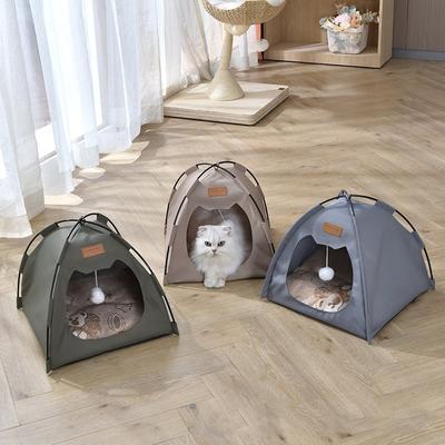 Evcil Kedi Çadırı Mağara Kulübesi Kedi Uyku Evi Yavru Kedi Yavru Köpek Oyun Parkı Kafes Sepet Kedi Yuvası Kulübesi Küçük Köpek Evi Yatak Chihuahua