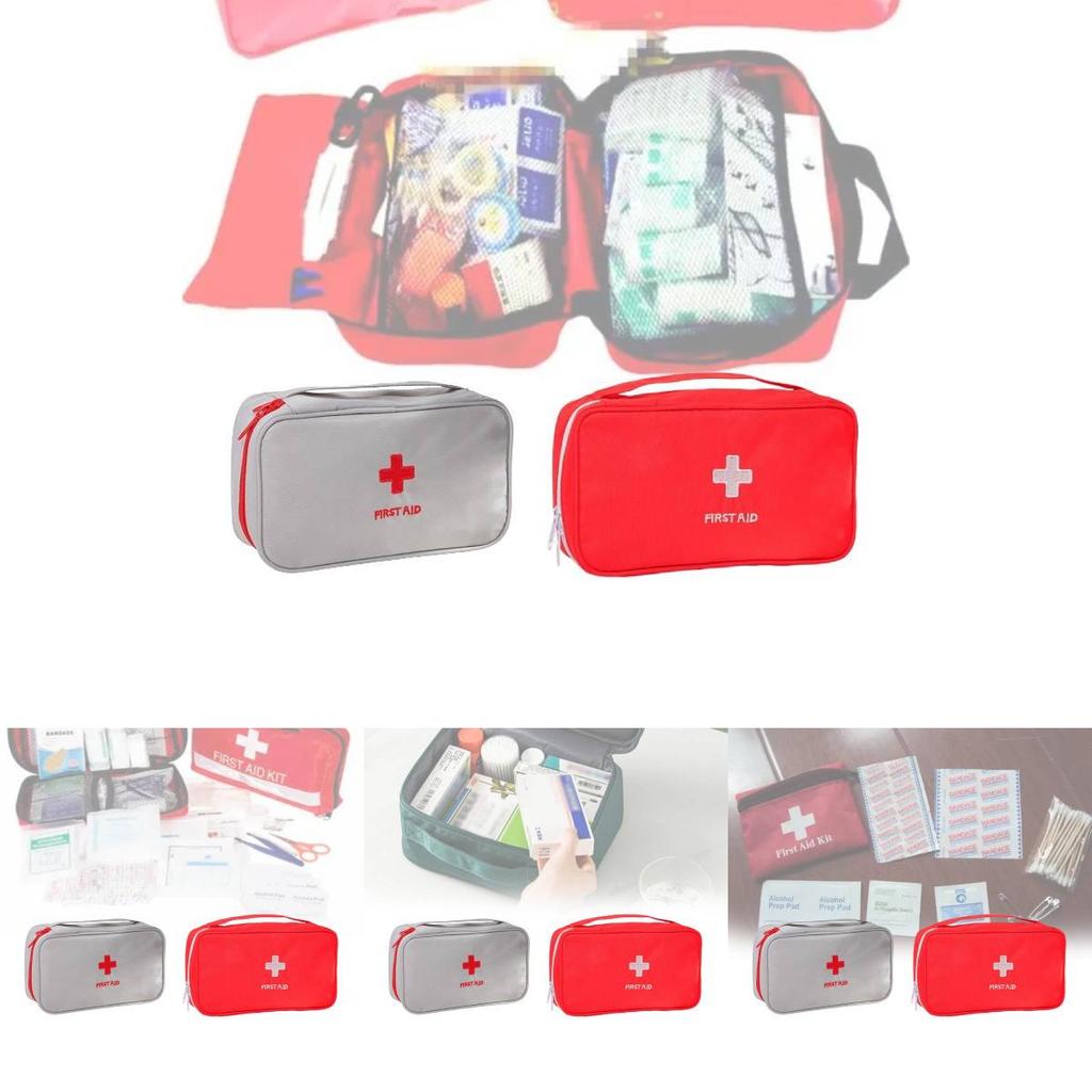 Modern Portable Korean First Aid Kit Travel Bag Durable Medicine Organizer For Effective Use