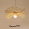 Japanese Style Bamboo Woven Pendant Light for Restaurant, Hotel, B&B, and Hallway Decor