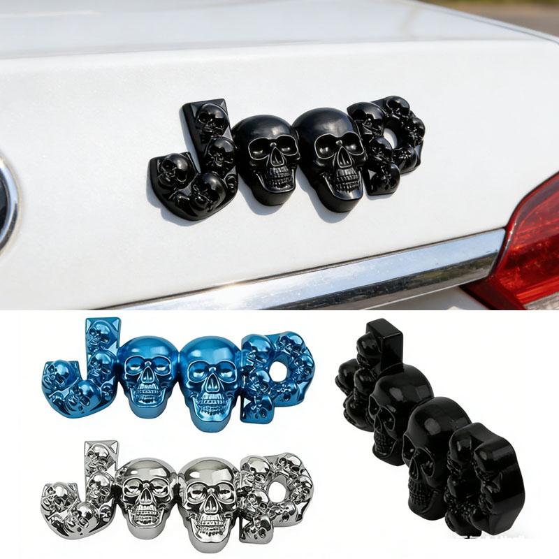 ABS Car Front Badge Rear Trunk Emblem Sticker for Jeep Grand Cherokee Commander Renegade Patriot Wrangler Trail Hawk Rubicon AMX1