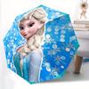1pc Elsa, Frozen Automatic Umbrella | Portable Foldable 8-Rib Manual Open, Casual Accessory, Durable Canopy Yy250823080